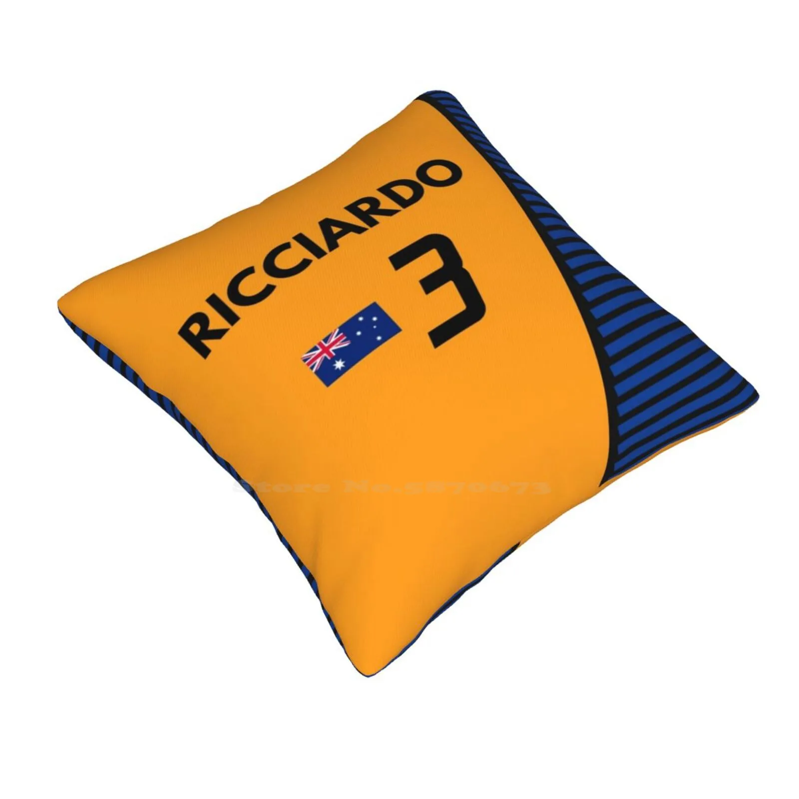 2021-#3 Ricciardo Pillow Cover Hug Pillowcase Motorsport Cars Racing Driver Daniel Ricciardo Australia