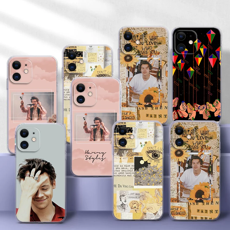 H-Harry S-Styles art Soft Case for Moto G Play E20 E4 E40 E5 E6 E6S E7 Power Edge 20 Lite Pro G200 G30 G4