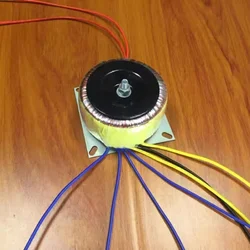 Customized 100W input 220V 230V 240V output 9V 12V 17V 18V 24V 36V 38V power audio toroidal transformer for audio amplifier