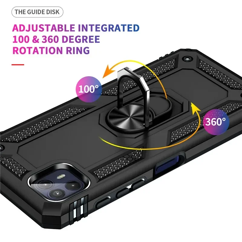Para Motorola Moto G50 5G funda a prueba de golpes parachoques armadura funda para Moto G50 4G 50 MotoG50 5G XT2149-1 soporte contraportada