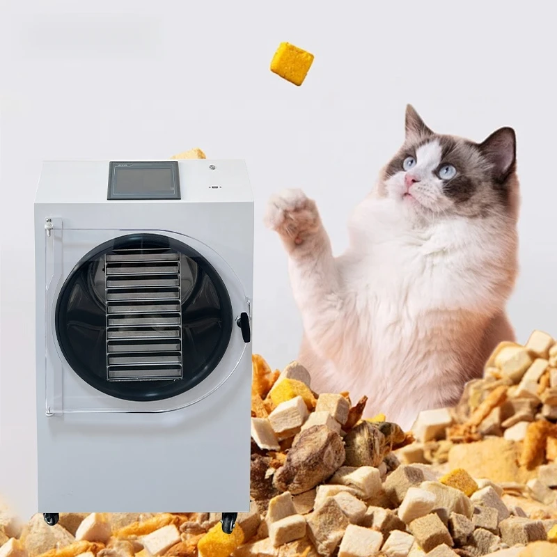 

2300 Вт, 12 кг, 1 большая емкость, промышленная сублимационная сушилка, пищевая обработка, фрукты, овощи, лиофилизатор, оборудование