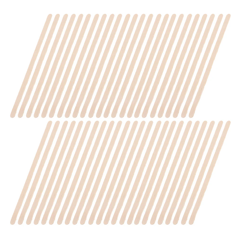 

500Pcs Wooden Coffee Stirrer 14cm Solid Construction Reusable Tough for Various Drinks Stirring Rods Milk Stirrer