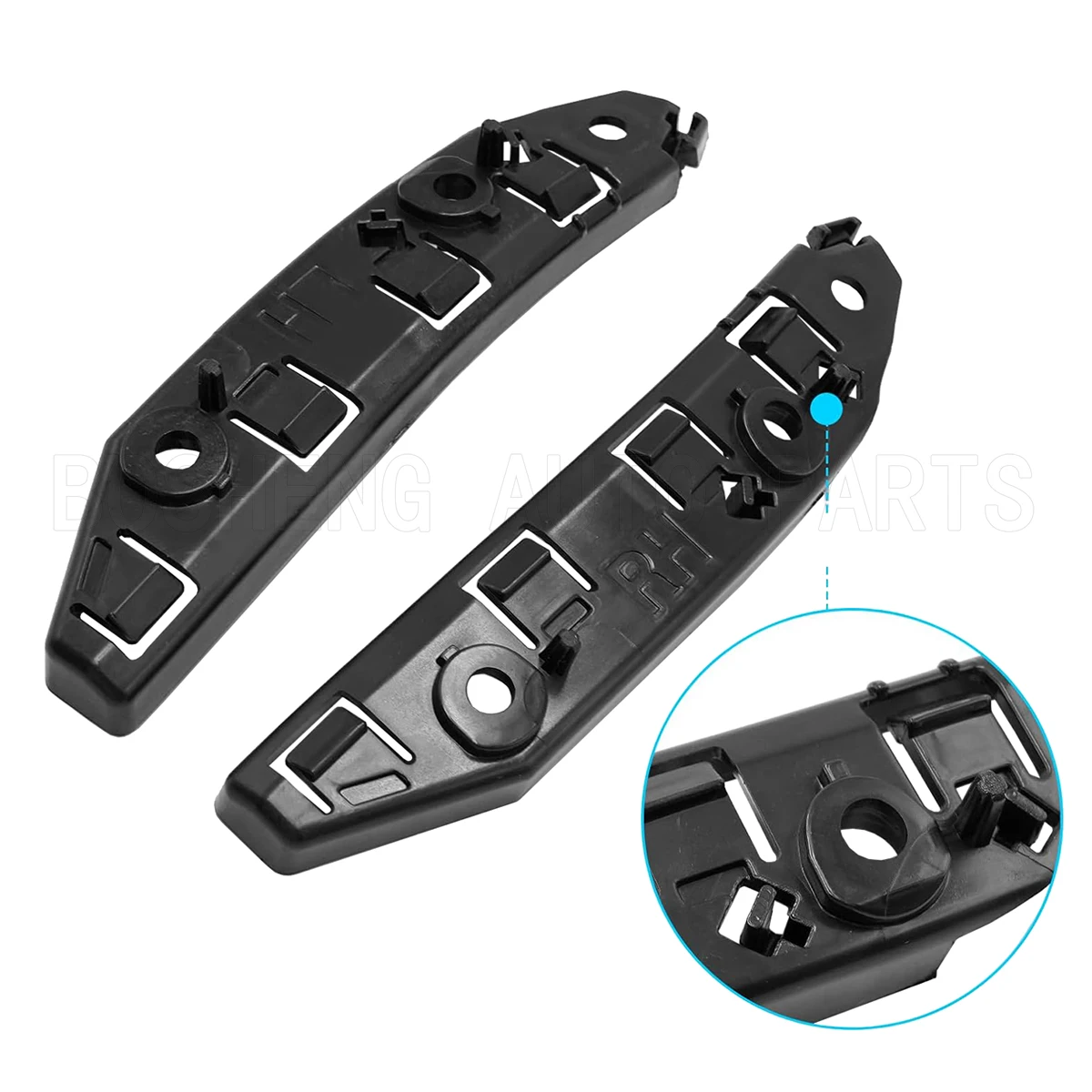 New OEM 1084181-00-E 1084182-00-E 1084181 1084182 LH and RH Front Bumper Side Bracket Support for Tesla Model 3 2017-2023