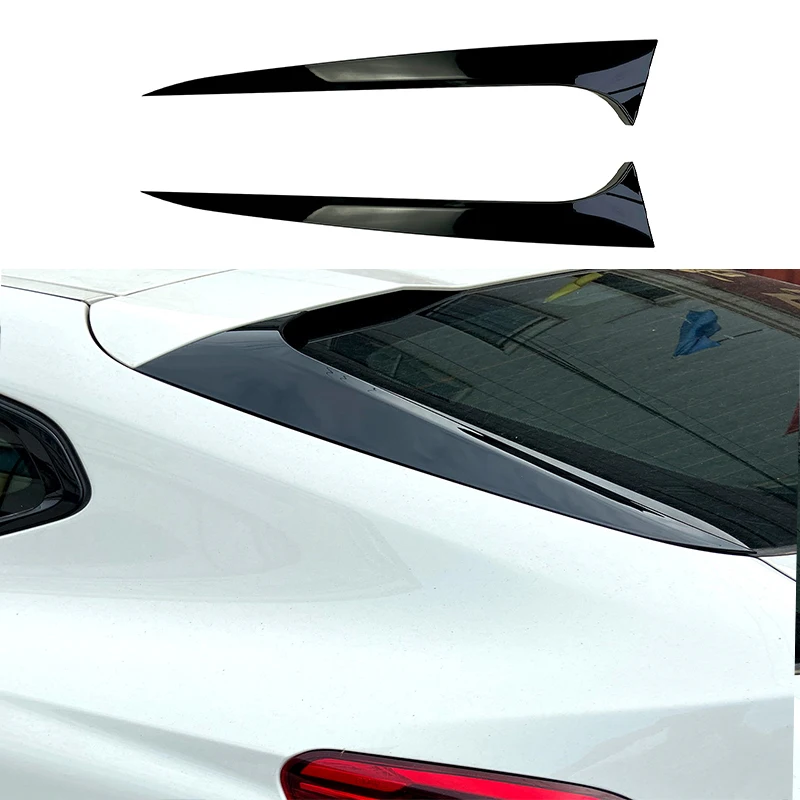 

Applicable to BMW X4 G02 2019 + Side Wing Tail Spoiler Exterior Decoration Car Stickers Modification