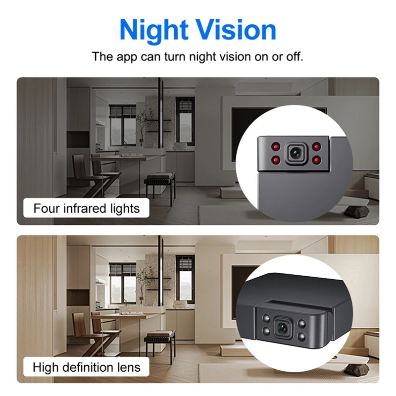 WK11 HD Smart Wifi Camera Mobile Remote Indoor And Outdoor Camera Micro Wireless Infravermelho Monitoramento de Visão Noturna