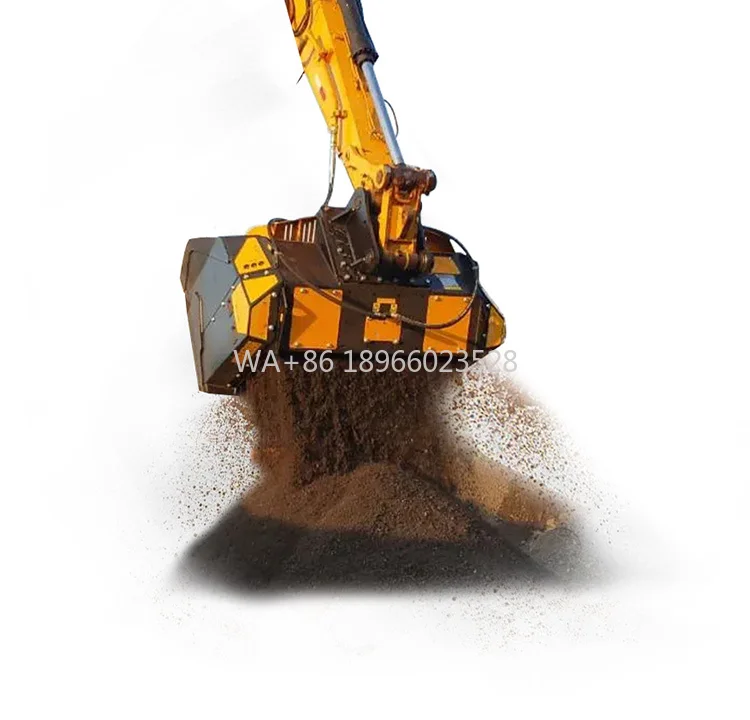 Baggeraufsätze Screening Bucket Crushing Outlaw Padding Buckets