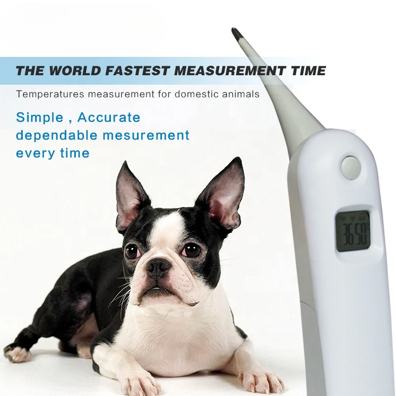 

GooDoctor Digital Electronic Rectal Veterinary Thermometer for Pet Health Care Medical Equipment