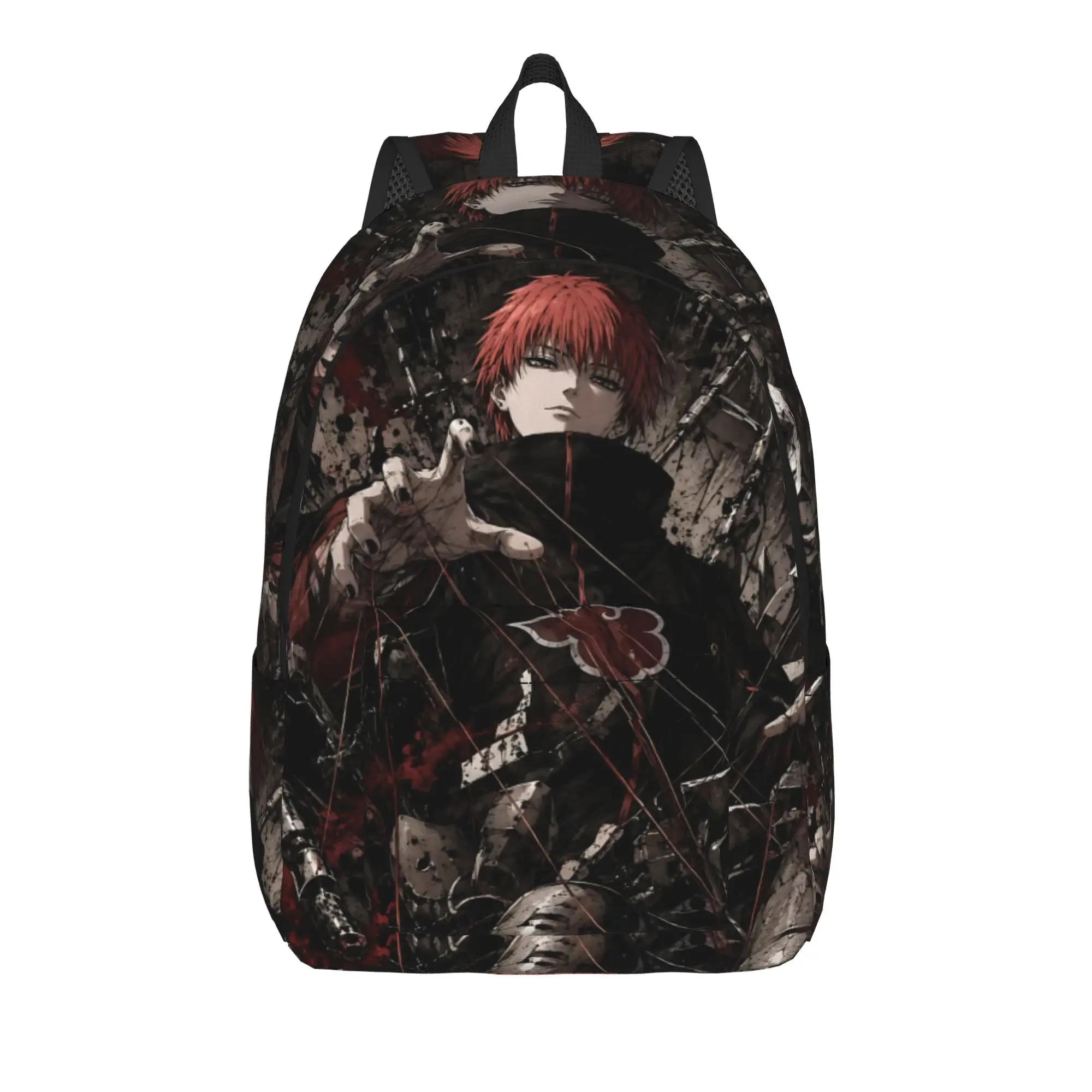 Fashion Naruto Anime Theme Backpack  Mochilas Good Quality School Zipper Closure Rucksack
