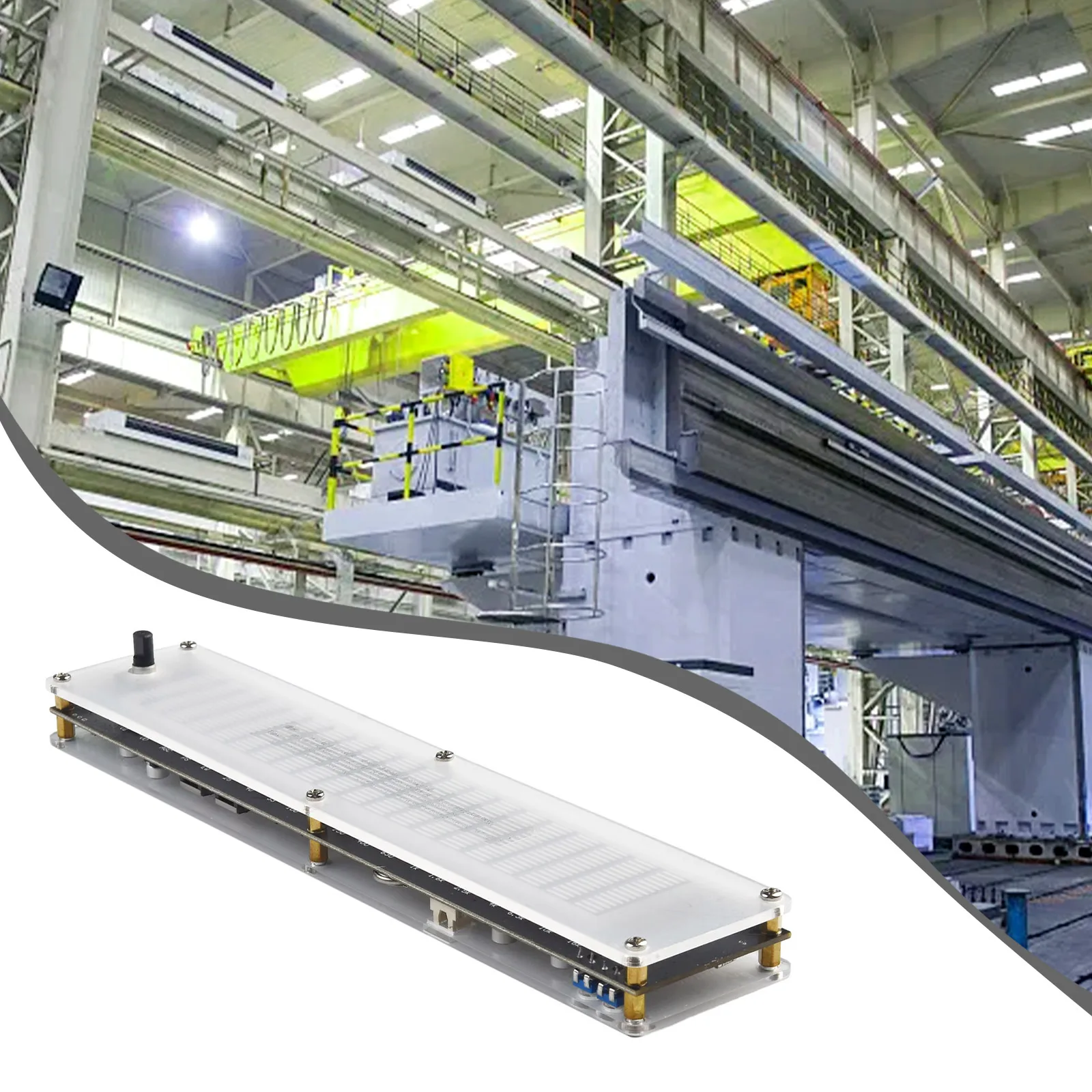 

Индикатор музыкального спектра для DSP EQ VU-метра, двухканальный светодиодный дисплей с питанием от USB, 20 сегментов для улучшения звука