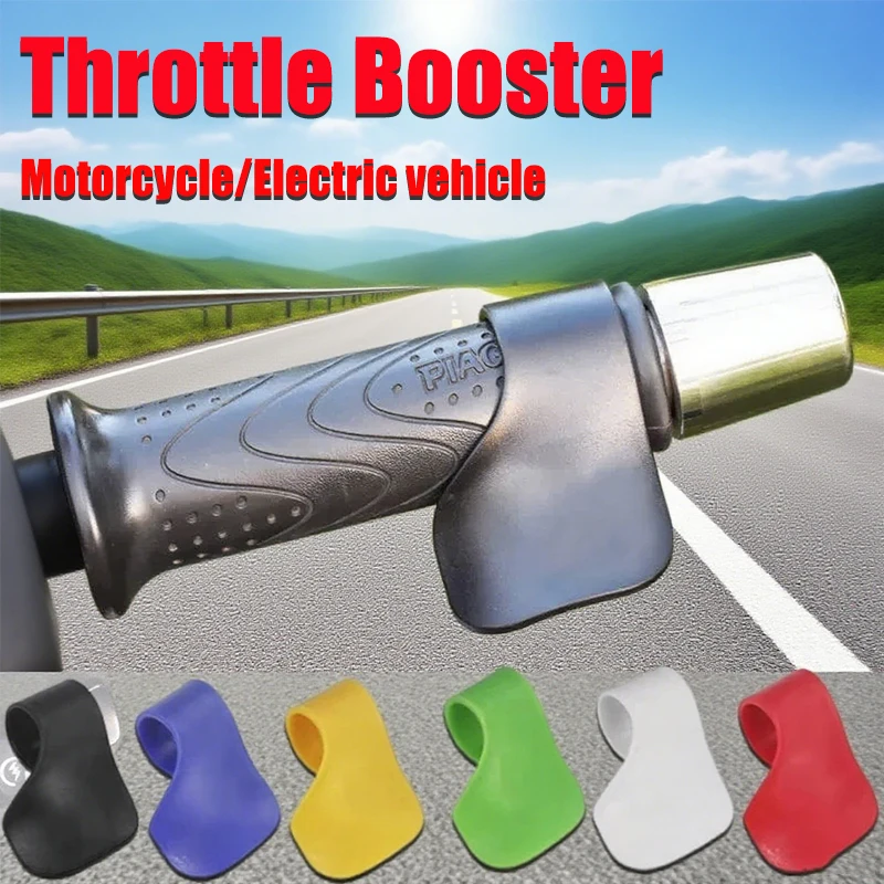 

Motorcycle Throttle Assist Handle Clamp Handlebar Assist Twist Grip Universal Plastic Throttle Booster Motorcycle Accessories