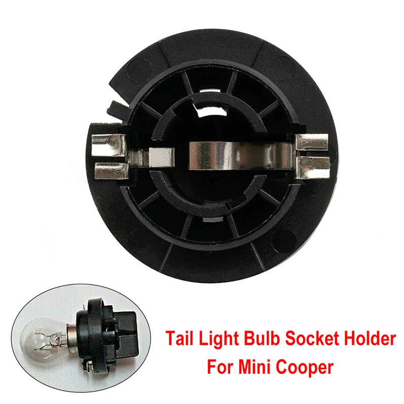 Portalampada per fanale posteriore per auto 63212756177   Accessori neri per BMW MINI R56 R57 R58