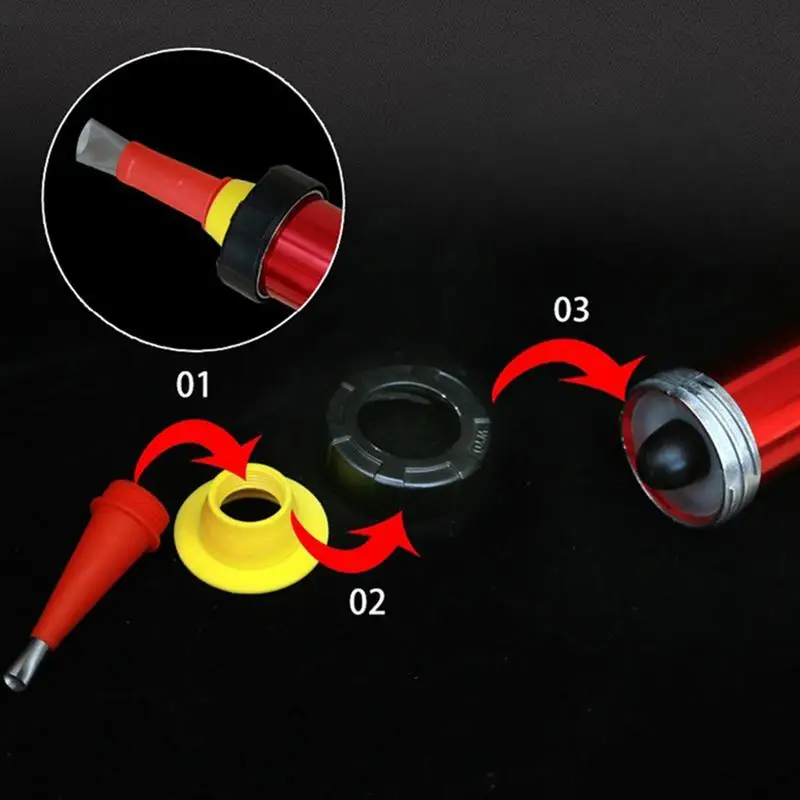 Rubberen Mondstuk Kitkit 22 Stuks Roestvrijstalen Kitmondstuk Coating Kit Mondstuk Tip Tip Top Rubber Mondstuk Met Basecaulking