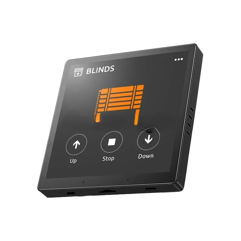 YC-SM04 Home Automation Touch Panel Tuya Zigbee 4 Inch TFT Lcd Smart Home Touch Panel/Without Ethernet