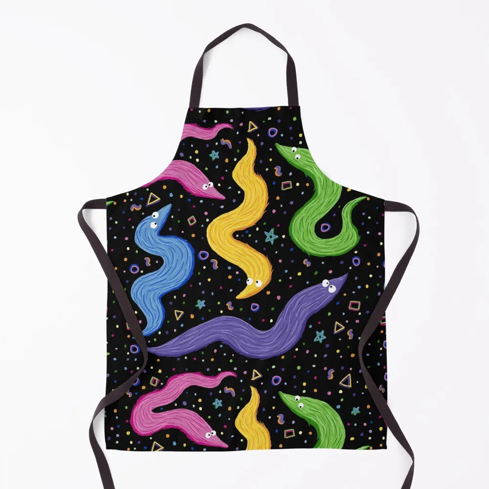 Bowling Worm On A String Apron Home Supplies Restaurant Kitchen Equipment Cooking Clothes Apron