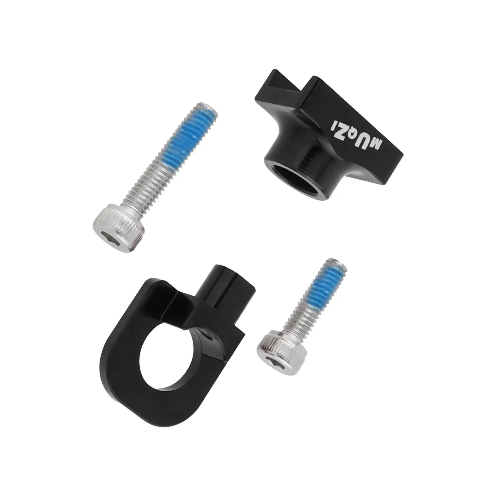 Durable Aluminum Chain Tensioner Single Speed Cycling Fastener Bolt Set Bike Frame Regulator for BMX Rear Wheel Bearing - view 5