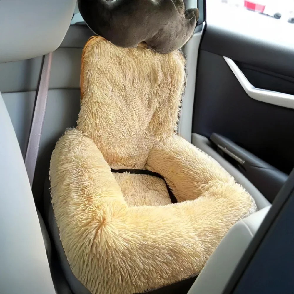 

Car Kennel Safety Seat Car Indoor Dual-purpose Kennel Removable Car Pet Pad Travel