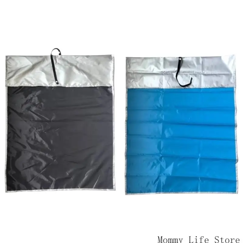 

Adjustable Car Shade Protector 94x74CM Silver Coated Textile Dustproof