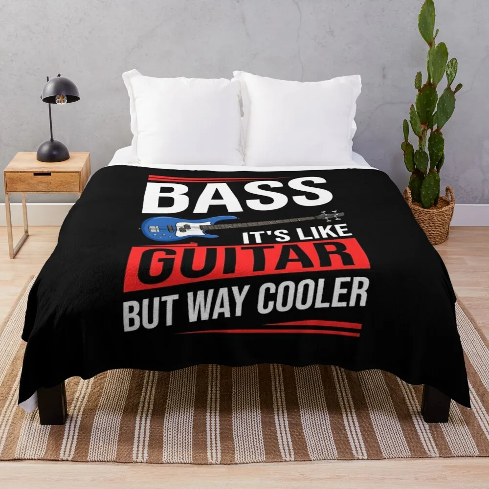 

Bass Guitar Bassist Guitarist Acoustic Electric Throw Blanket Luxury Thicken Travel Blankets