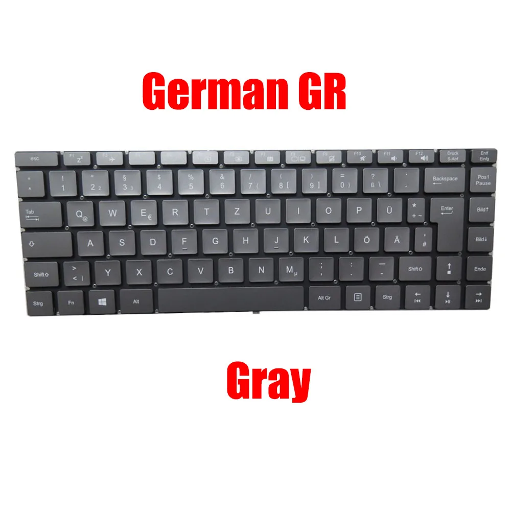 GR/NE Keyboard For MEDION AKOYA E6248 MD61766 MD63350 Without Frame