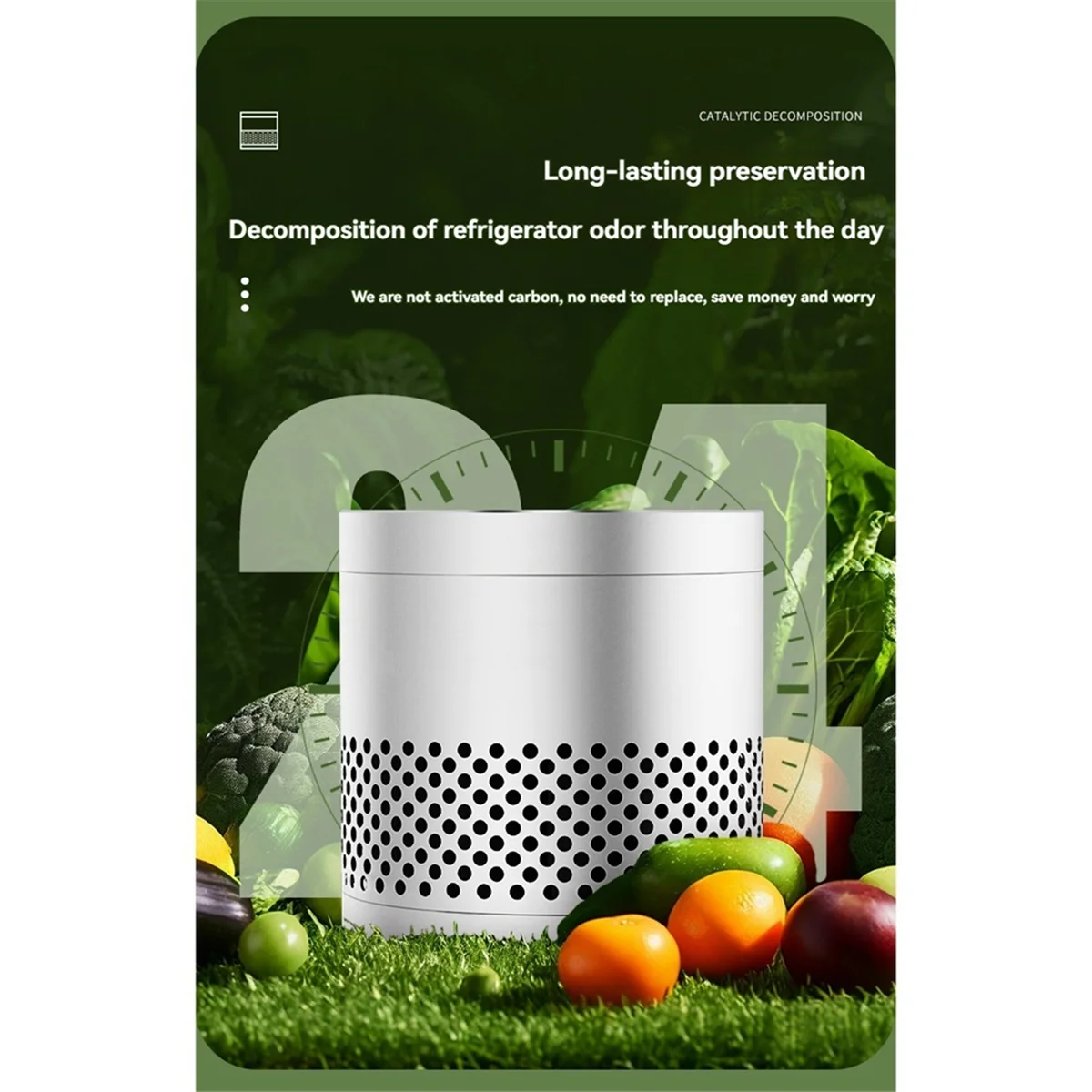 

Odor Eliminator for Refrigerator Wardrobe Shoe Cabinet Closet Cars Pets CH-CUT Deodorizer for Home Activated Carbon