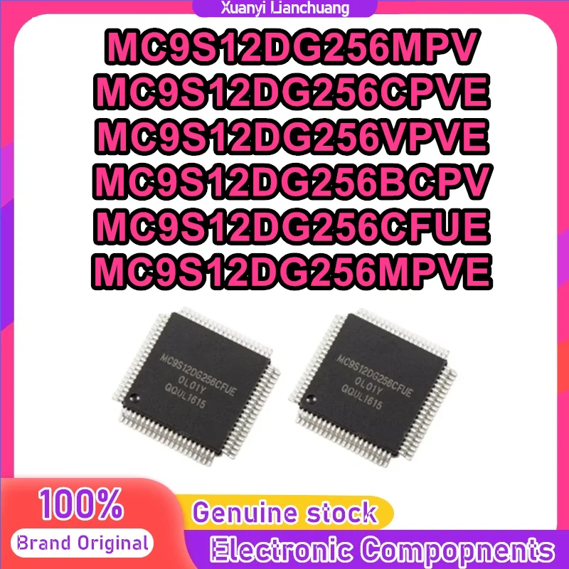 

MC9S12DG256CFUE 0L01Y MC9S12DG256 OLO1Y QFP80 для ремонта автомобилей AUDI
