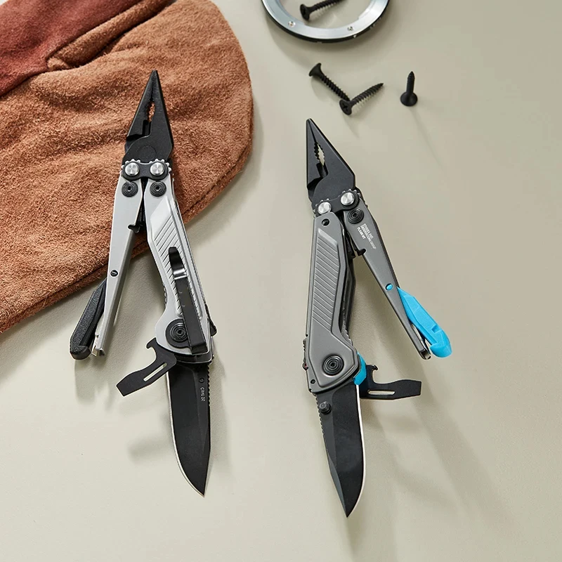 DAKOYU Folding Multitool Pliers Multi-functional Combination Tool Pliers EDC Outdoor Equipment