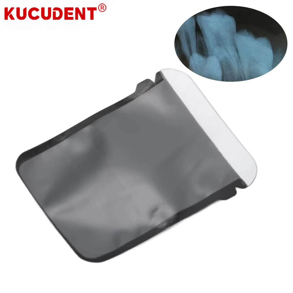 KUCUDENT 300 Pcs Disposable Dental Digital X-Ray Film Barrier Scan Envelopes Phosphor Plate Protective Dentistry Materials