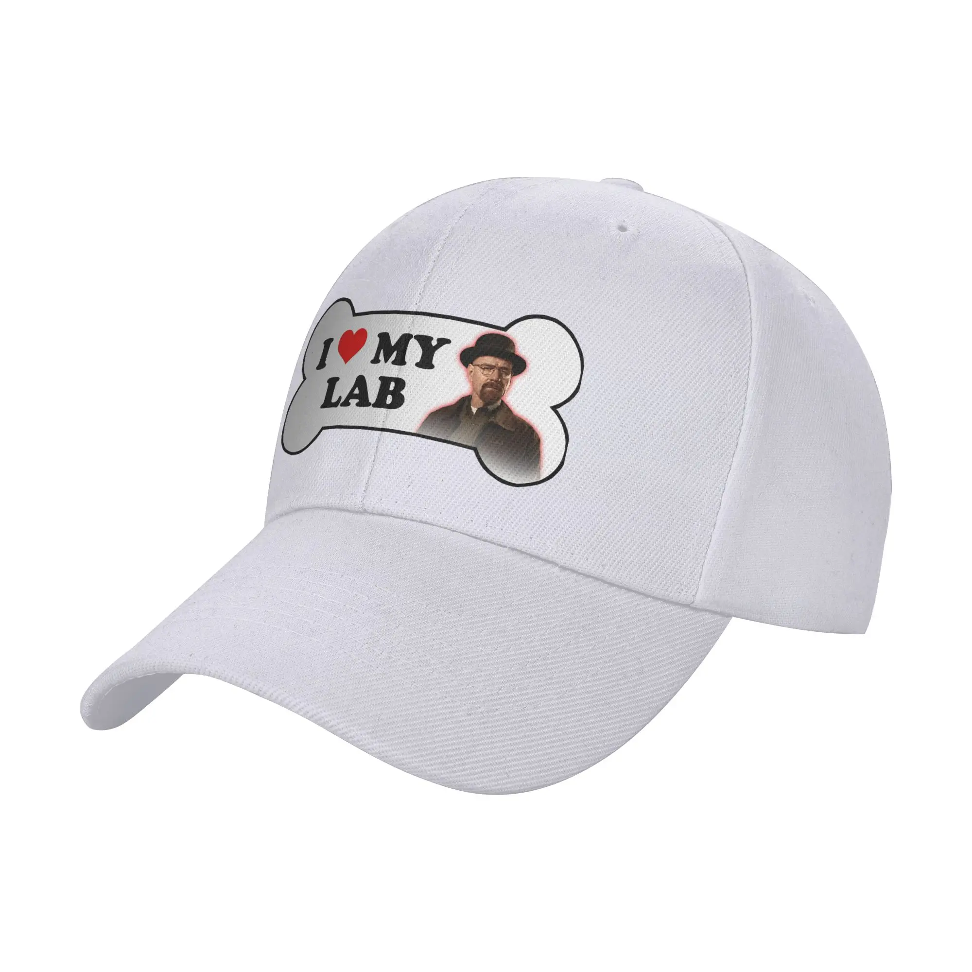 Walter White I Love My Lab Breaking Bad Sun Baseball Cap Summer Women Men  Design Trucker Hat Wholesale Casual Baseball Caps