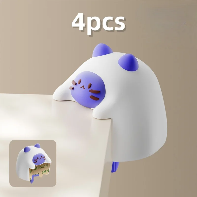Cute Cartoon Corner Protectors, Soft Silicone Baby Safety Guards for Sharp Furniture Corners
