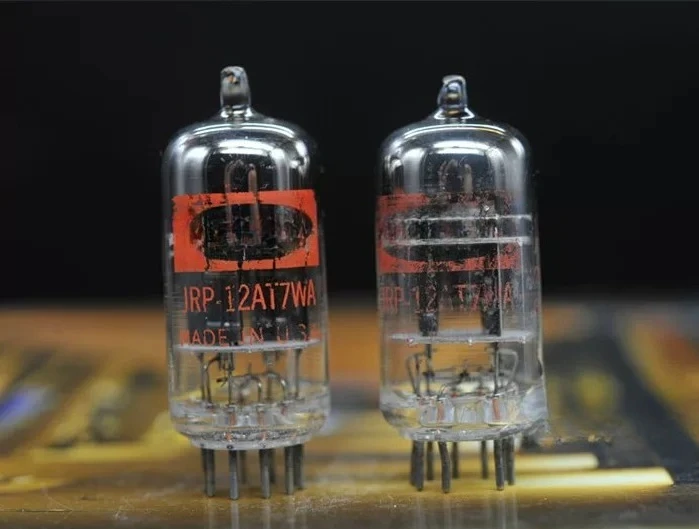 for American Raytheon Tri-Cloud 12AT7WA vacuum tube - Direct substitution 6201/ECC81/E81CC/ECC801S