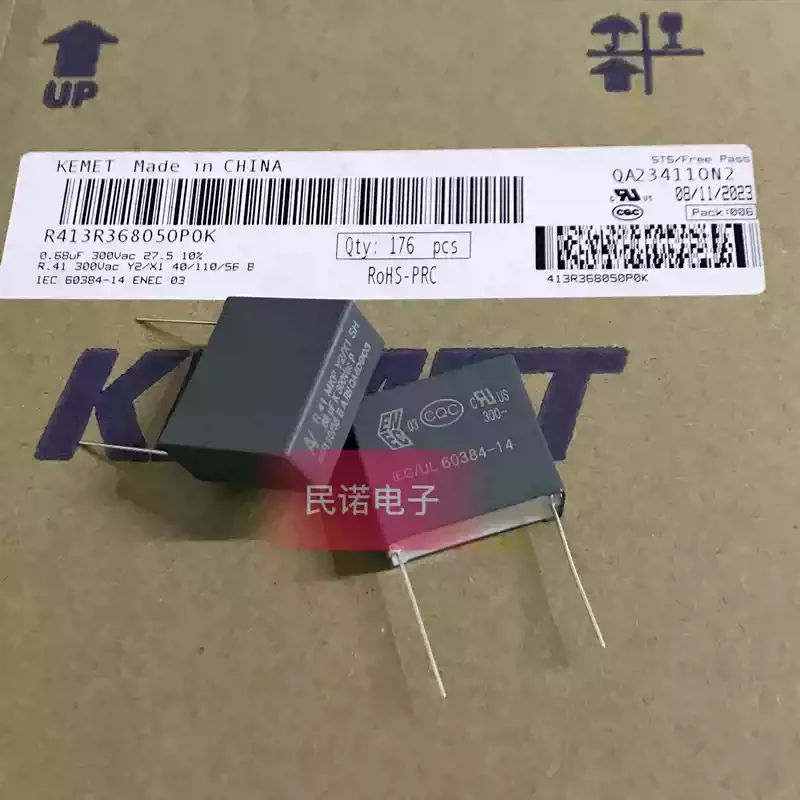 5-30pcs R41 300VAC 0.68UF 300V 684 680NF Pin Distance 27.5mm New AV Film Capacitor Y2