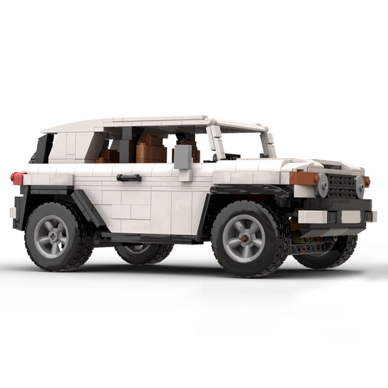 

745pcs MOC Toyoted FJ Cruiser Porsched Creator Expert Model Building Blocks Architecture Toy Christmas Gifts Brick Kids DIY