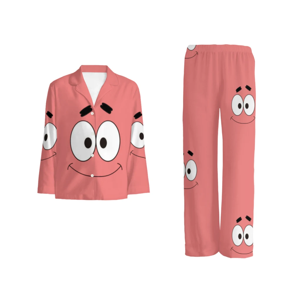 

Cute Sponge-bob Cartoon Printed Pajamas Men or Women | Cute Pajama Sets | Elegant Lounge Wear for Women | Soft Clothing