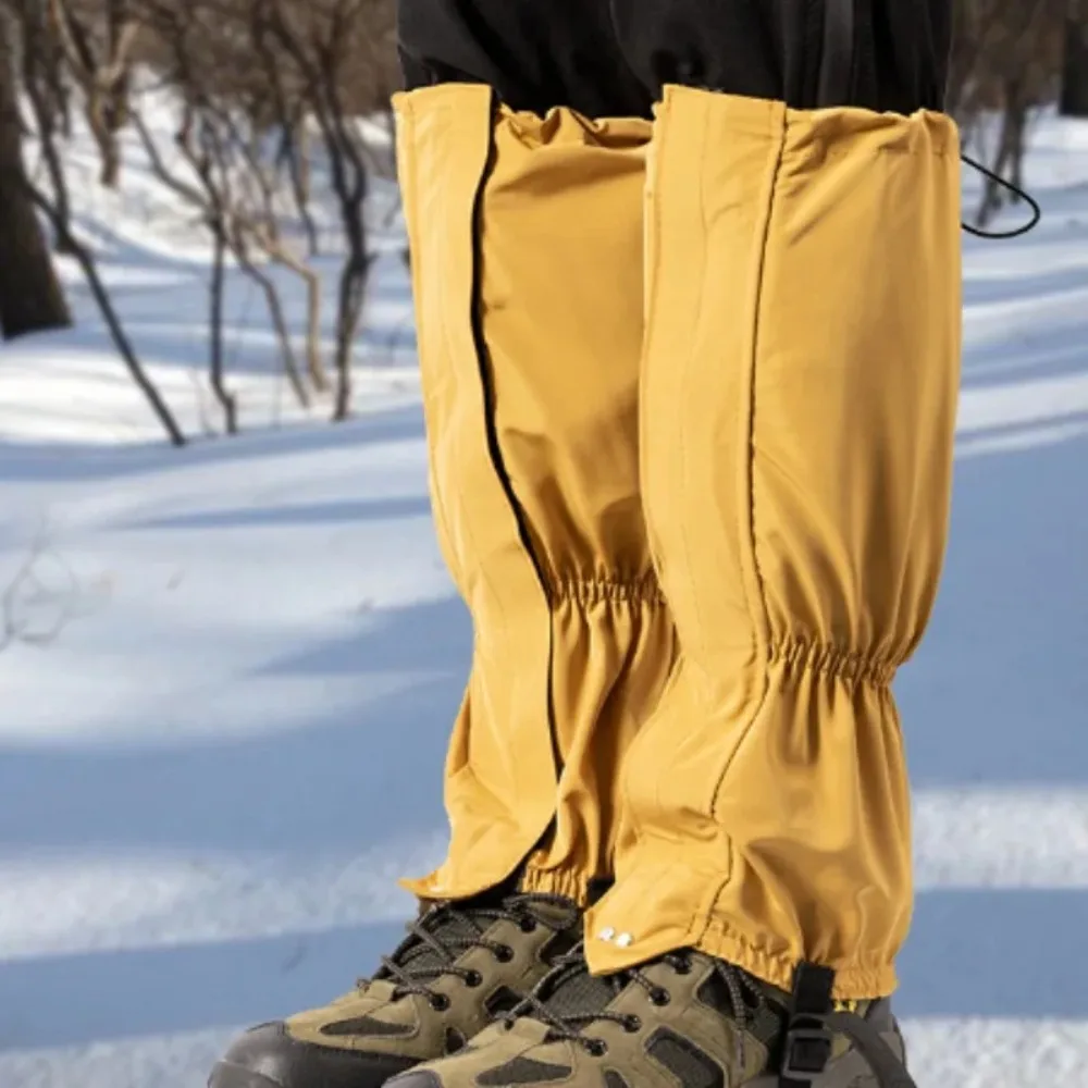 

1 Pair Snow Mountain Hiking Scratch-Resistant Outdoor Desert Trekking Leg Gaiters Travel Hiking Anti-Snow Rain Leg Covers