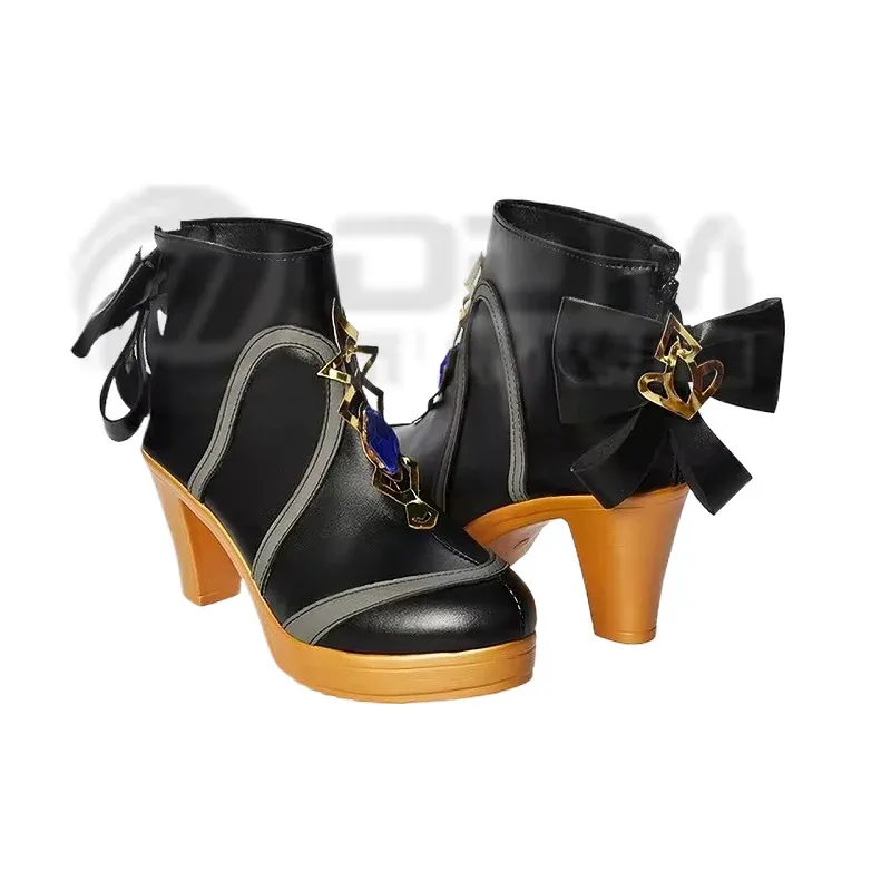 

2025 11 Navia Обувь для косплея в стиле аниме в китайском стиле Хэллоуин для Genshin Impact Женская игра