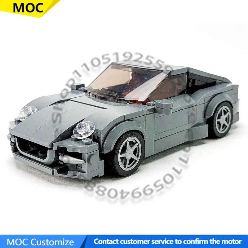 

313 PCS Speed King 911 Carrera (997) MOC Customize Modular Building Block Creative Design Educational DIY Assembly Toy Gift