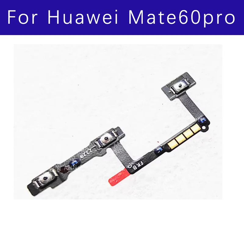 

Гибкий кабель питания громкости для Huawei mate60pro, включение и выключение, боковые кнопки Voulme, переключатель ключей, замена гибкого кабеля