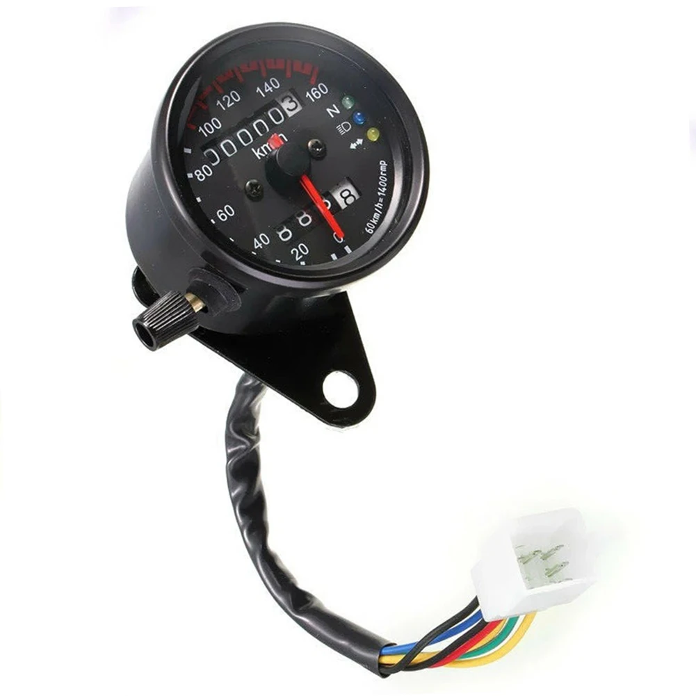 Motorcycle Odometer with Gear Indicator  Quick Installation and Easy to Use  Metal Construction for Long Lasting Performance