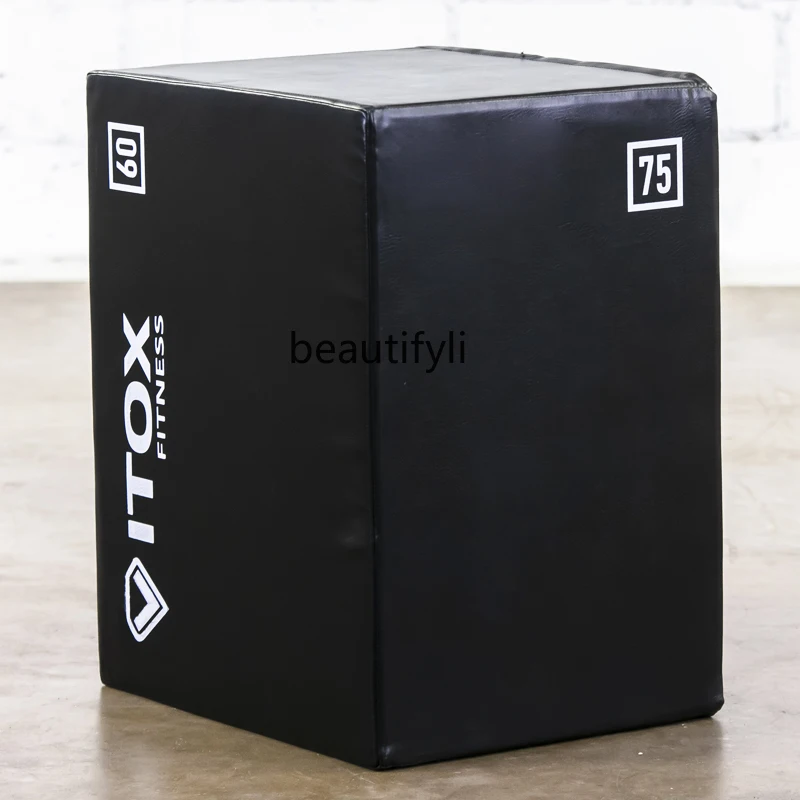 

Commercial Soft Jump Box 3-in-1 Height Jump Bench Barbell Box Jumping Power Training