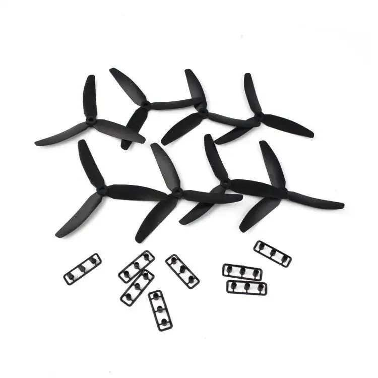 4 Pairs Gemfan 5x3 5030 3-Leaf  3-Leaf Propeller CW/CCW For 250 (Color Random)