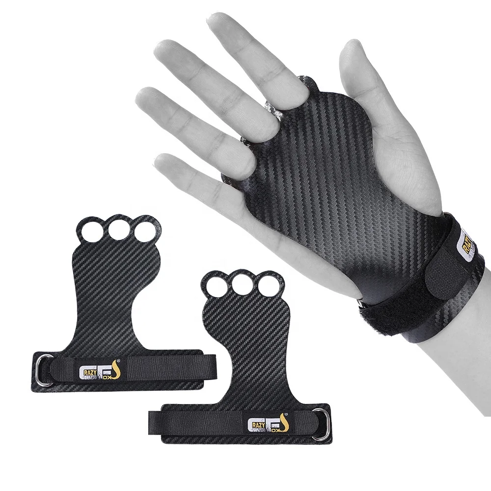 Gym Gloves Grips Weightlifting Workout Gloves Hand Palm Protector Gymnastics Hand Grips Pull up, Training,Kettlebells