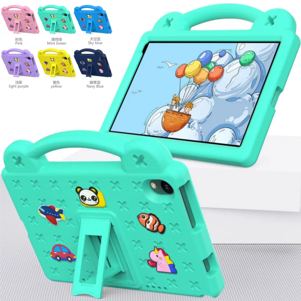

Kids EVA Case for Lenovo Tab 2025 TB-311FU 10.1inch K10 2nd TB311XU 10.1" Shockproof Protective Cute Bear Pattern Tablet Cover