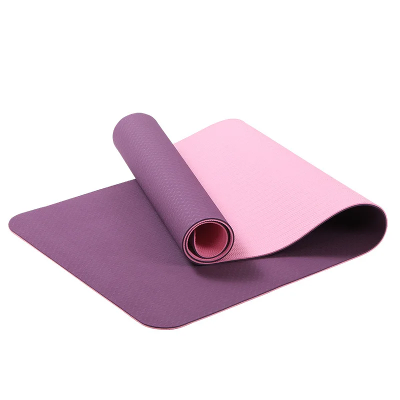 

Anti Slip Yoga Mat Solid Color Fitness Exercise Mat Skipping Rope Yoga Meditation Meditation Fasting Meditation Mat