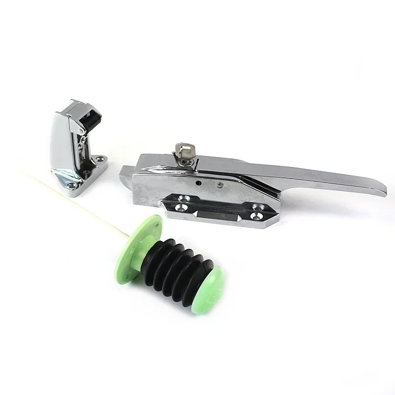 YL-1178 freezer safety door handle convex door with lock wrench oven lock oven lock