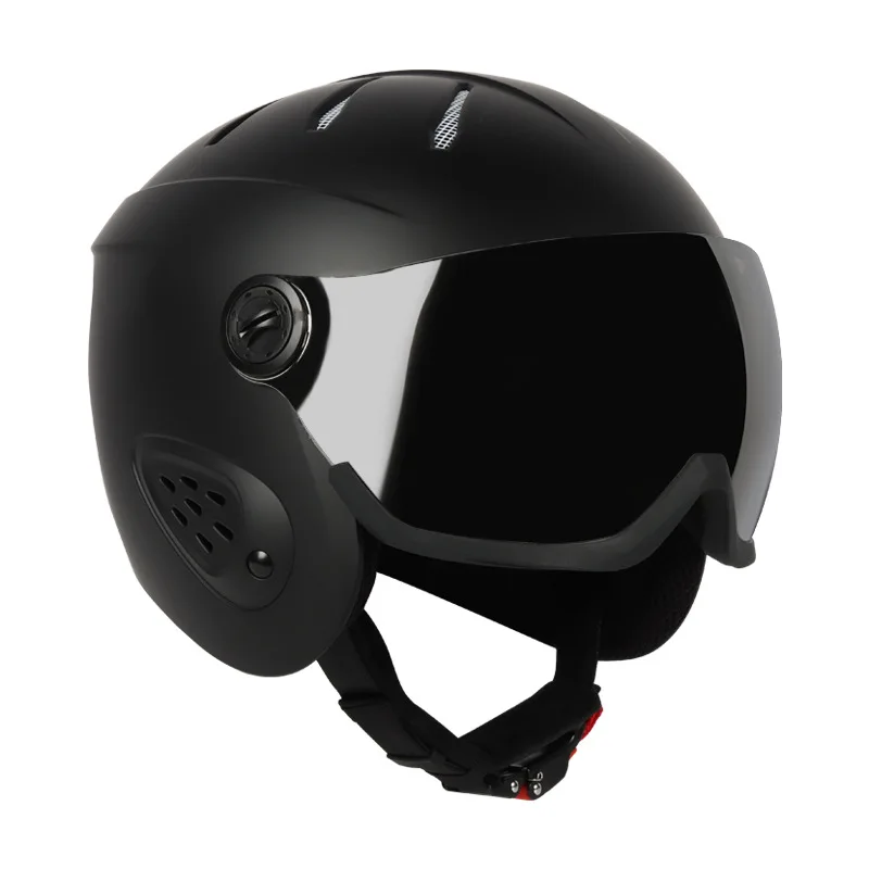 

PC Exterior Reinforced Interior Anti-Fog Lens Ski Helmet Warm Protection Cool Lightweight Safety Helmet Customizable Ski Helmet