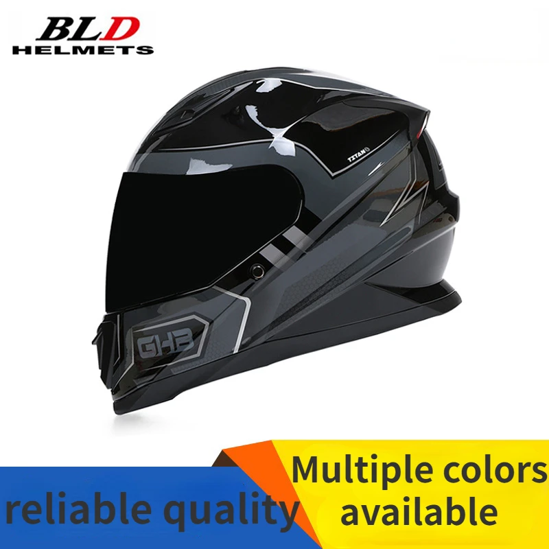 

Bld Motorcycle Helmet Motorcycle Full-face Helmet Adult All-Season Cycling Motorbike Helmet casco moto