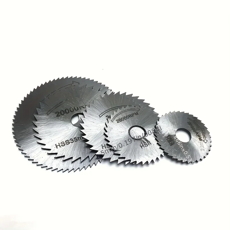 6Pcs Mini Circular Saw Blade, Hss Cutting Disc, Rotating Drilling Tool Accessories For Wood Plastic And Aluminum view 6