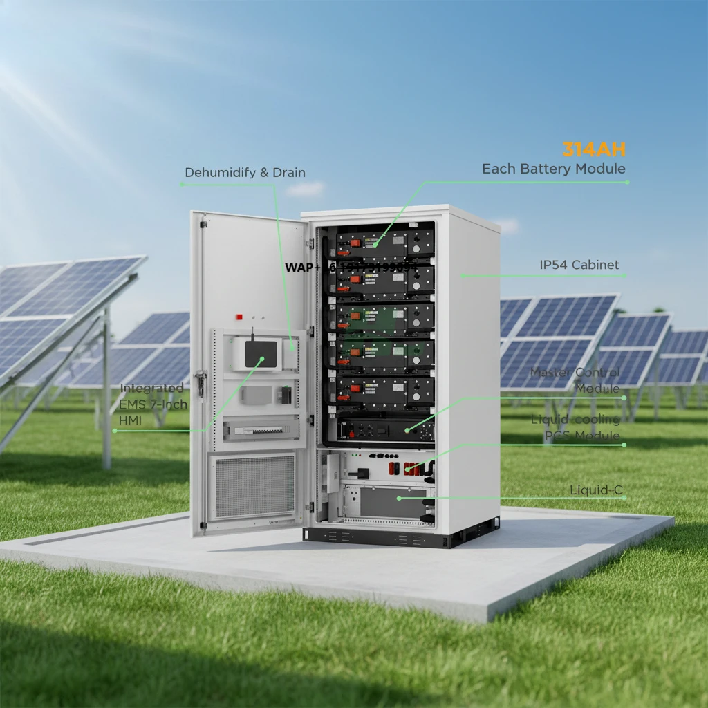 

HJ Commercial Battery Energy Storage System BESS 100kWh 1MWh Industrial Power Backup for Factory Solar Plant OEM ODM