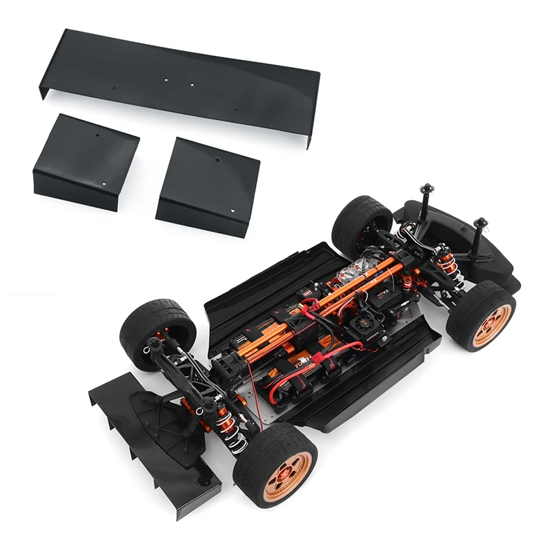 Tylny spojler płetwy Skrzydło ogonowe 8581 Dla ZD Racing EX-07 EX07 1/7 RC Car Części zamienne Akcesoria