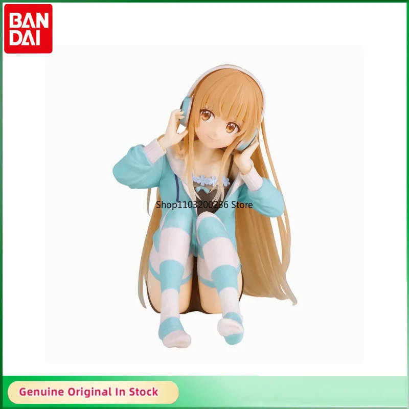 

BANDAI Original I Became A Loser By The Angel Next Door Shiina Mahiru Relax Time Anime Action Figure Collectible Model